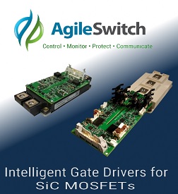 AgileSwitch Releases Intelligent Gate Drivers for SiC MOSFETs